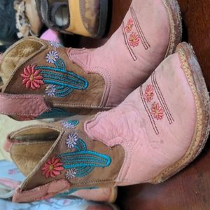 Roper Daisy cactus baby boots